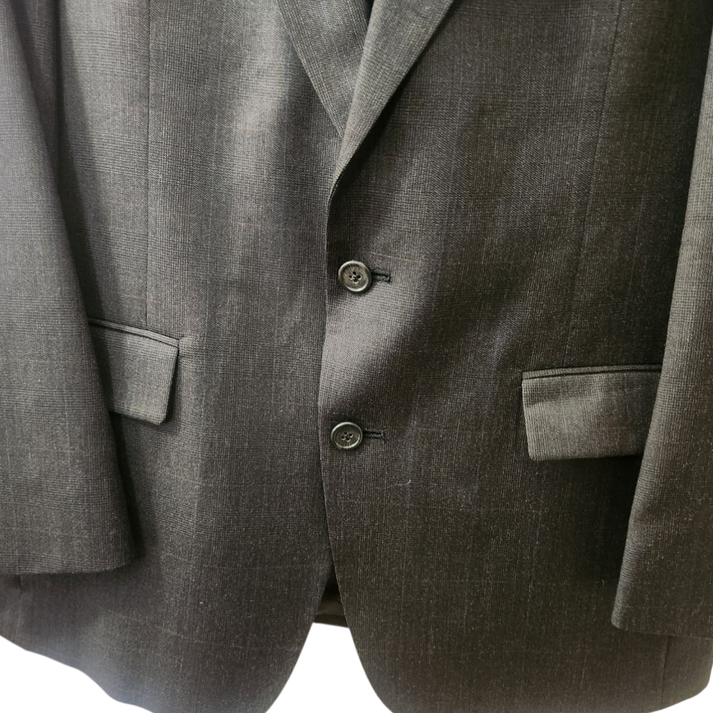 BOTANY 500 COUTURE Men's Charcoal Grey Blazer - Size 39R - Picture 4 of 14